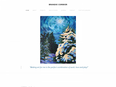 www.brandiecormier.com snapshot