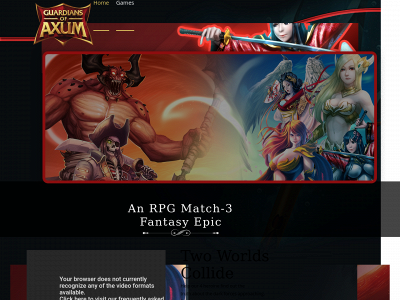guardiansofaxum.com snapshot