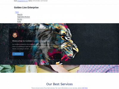 goldenlionenterprise.com snapshot