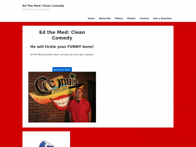 edthemedcleancomedy.com snapshot
