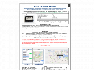 easy-track.dk snapshot