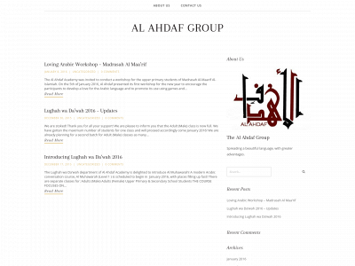 alahdafgroup.com snapshot