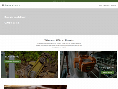 pierresallservice.se snapshot