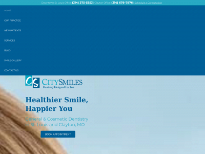 www.citysmilesstlouis.com snapshot
