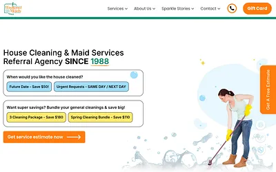 weekendmaids.net snapshot