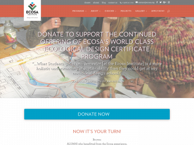 ecosa.org snapshot