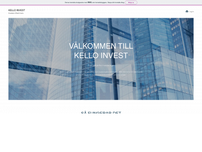 kelloinvest.se snapshot