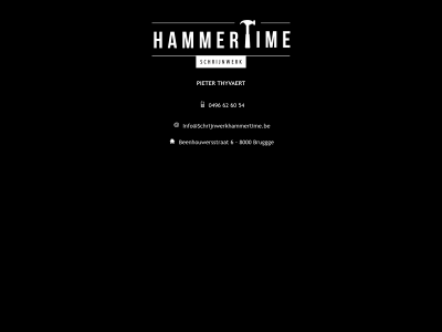 schrijnwerkhammertime.be snapshot