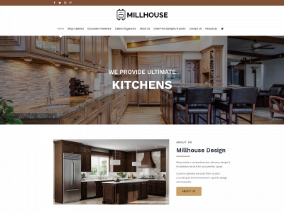 millhousecabinets.com snapshot