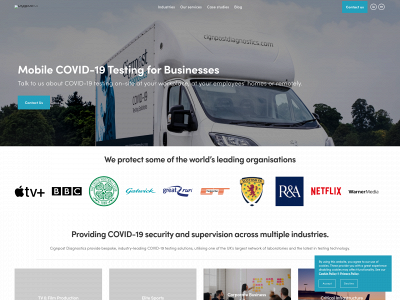expresstest.co.uk snapshot