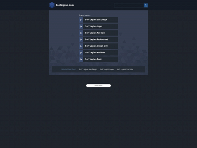 surflegion.com snapshot