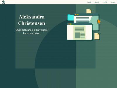 aleksandrachristensen.dk snapshot