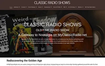 www.myclassicradio.net snapshot