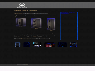 magnitudeloudspeakers.com snapshot