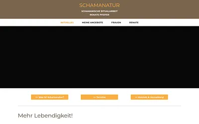 schamanatur.de snapshot