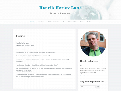 henrikherloevlund.dk snapshot