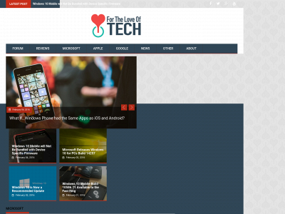 fortheloveoftech.com snapshot