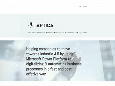 artica.dk snapshot