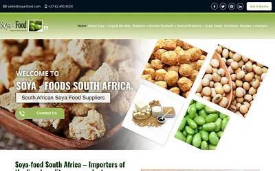 www.soya-food.com snapshot