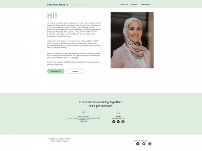 mariamhassib.de snapshot