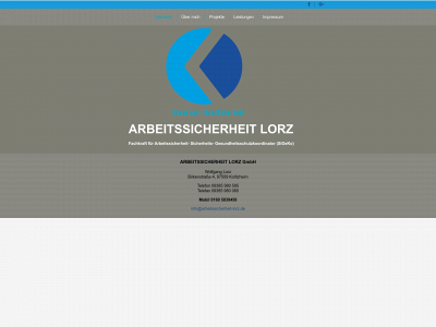 arbeitssicherheit-lorz.de snapshot