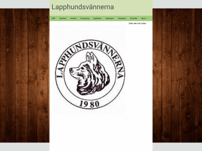 lapphundsvannerna.se snapshot