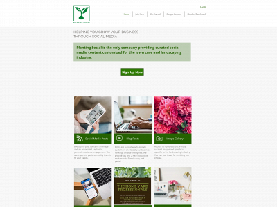 plantingsocial.com snapshot