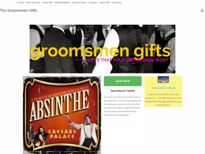 thegroomsmengifts.com snapshot