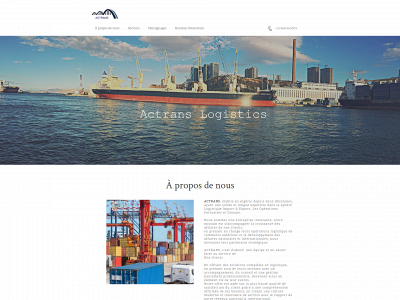 actranslogistics.com snapshot