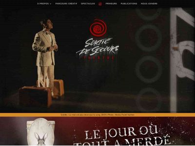 theatre-sortiedesecours.com snapshot