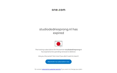 studiodedriesprong.nl snapshot