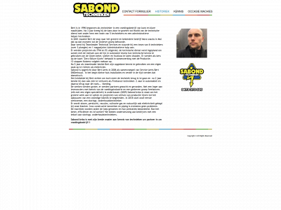 sabond.be snapshot