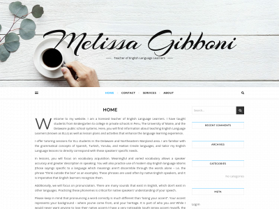 melissagibboni.com snapshot