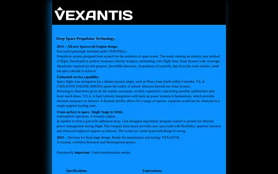 vexantis.com snapshot