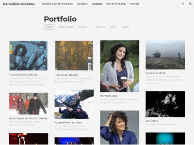 genevievebilodeau.com snapshot