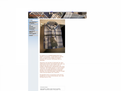 skjorte.dk snapshot