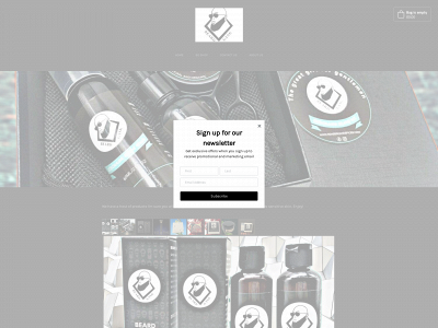 www.beardgangstore.com snapshot