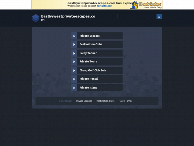 eastbywestprivateescapes.com snapshot