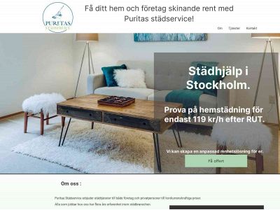 puritasstadservice.se snapshot