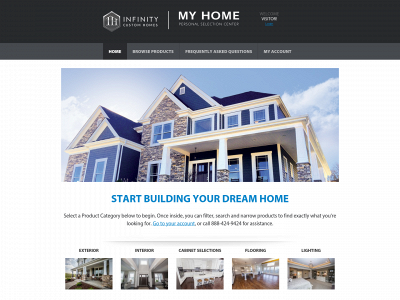 designmyinfinityhome.com snapshot