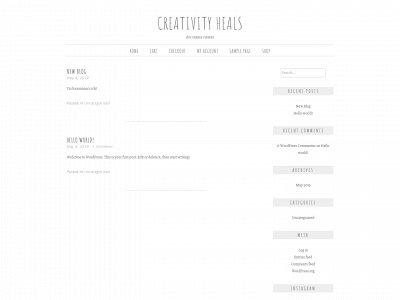 creativity-heals.com snapshot