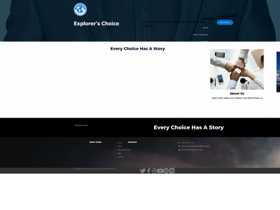 explorerschoice.com snapshot