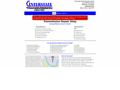 www.interstatetransmissioncenter.com snapshot