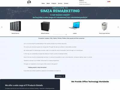 simzaremarketing.com snapshot