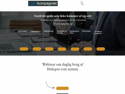 leadkompagniet.dk snapshot