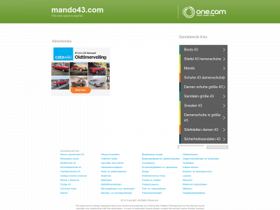 mando43.com snapshot