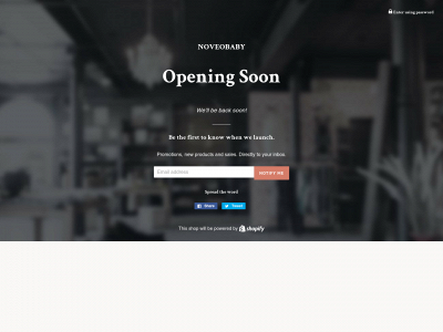 noveobaby.com snapshot