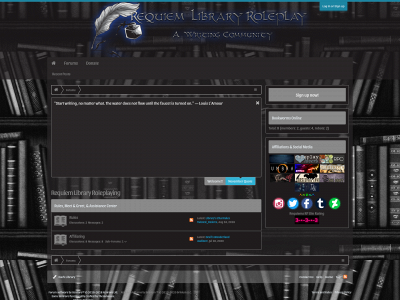 requiemlibraryrp.com snapshot