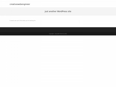 creativewebengineer.com snapshot