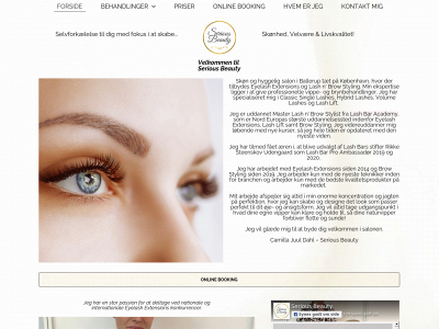 seriousbeauty.dk snapshot